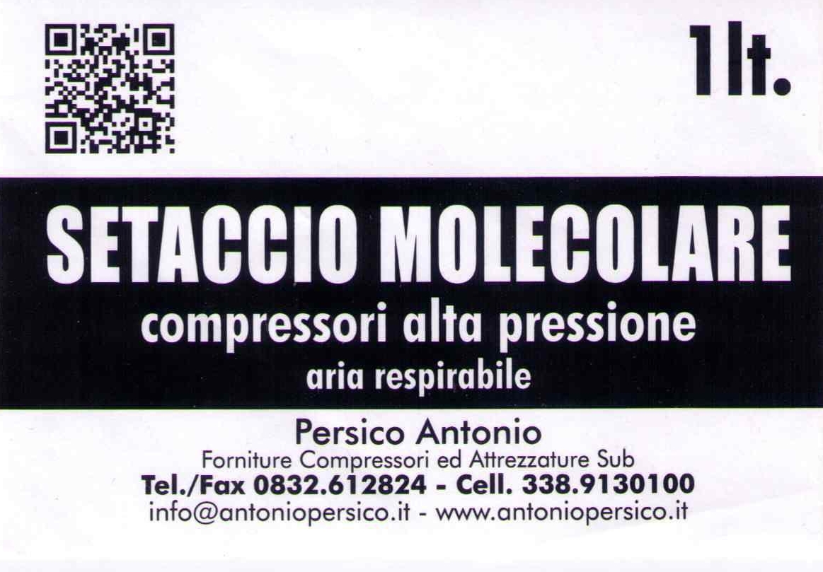 Setaccio - Molecular Sieve - Antonio Persico